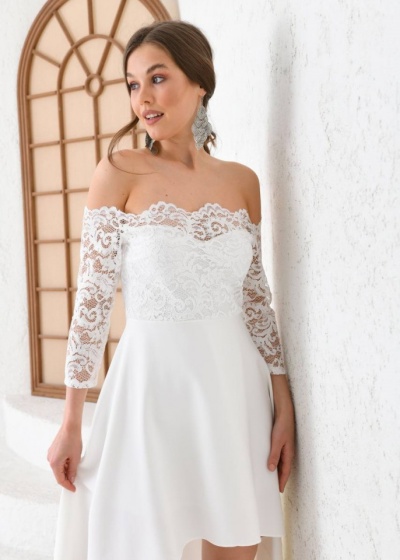 Rochie eleganta cu trena - Img 2