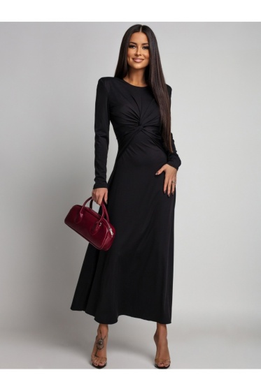 Rochie eleganta din lycra cu maneci lungi