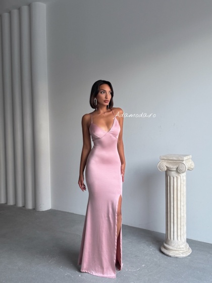 Rochie lunga eleganta cu spatele gol - Img 5