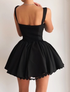 Rochie scurta bufanta baby doll - Img 2