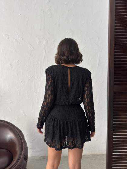 Rochie scurta din dantela - Img 4