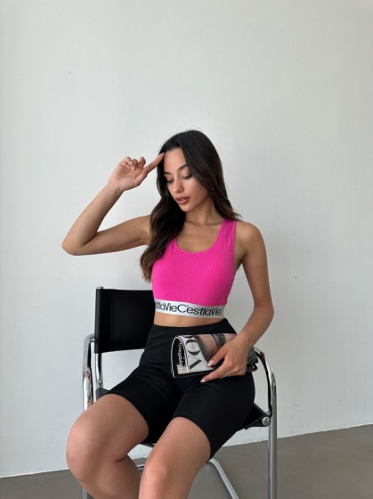 Top crop push-up sport - Img 3