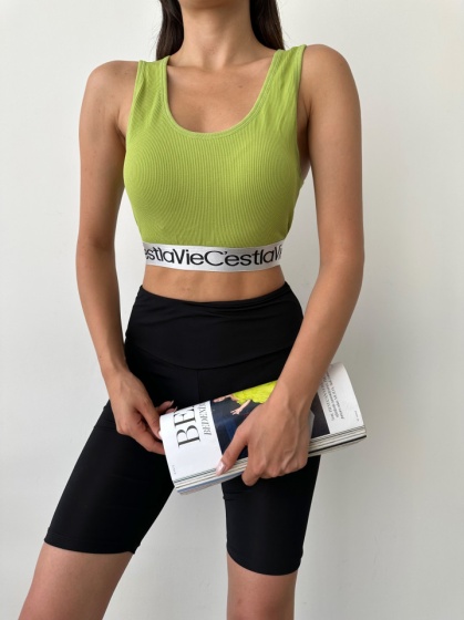 Top crop push-up sport - Img 1