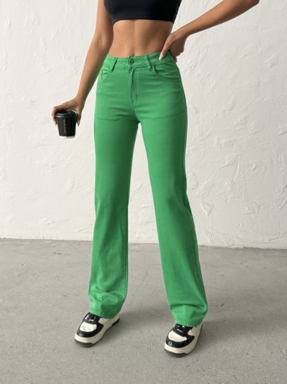 Blugi drepti elastici simpli