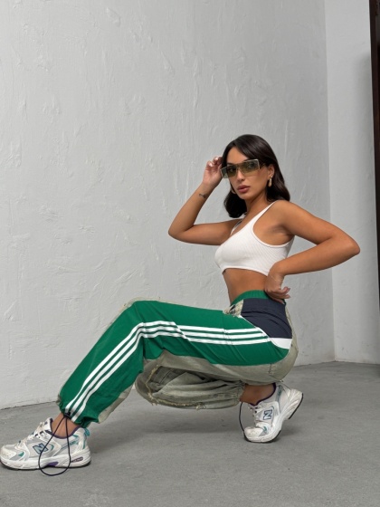 Blugi evazati cu fas - Img 7