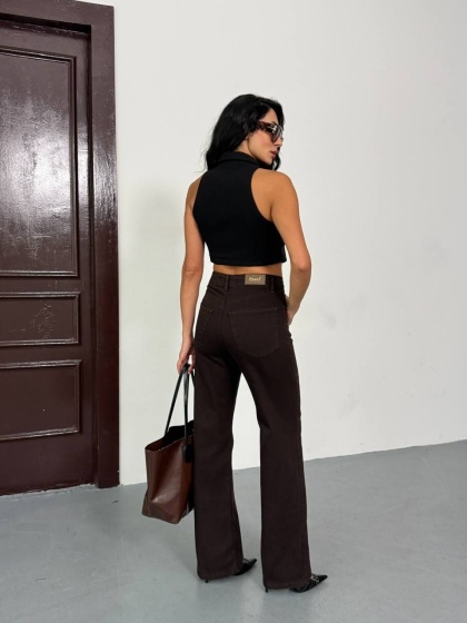 Blugi wide leg simpli - Img 2