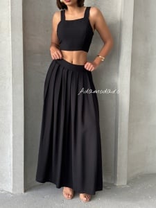 Compleu din doua piese cu top si fusta - Img 1