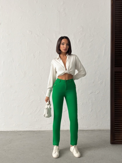 Pantaloni dama elastici simpli - Img 5