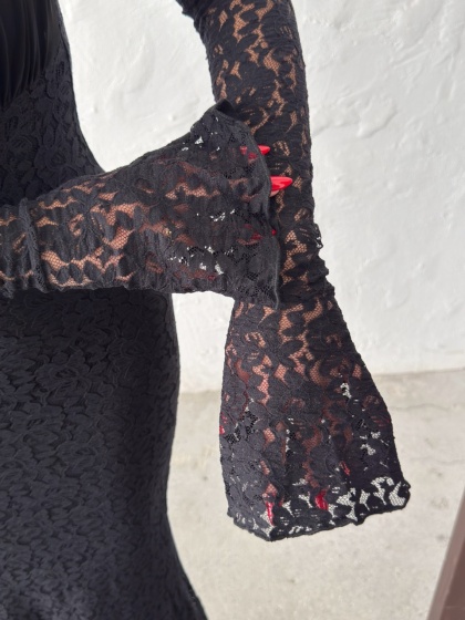 Rochie eleganta lunga din dantela  - Img 5
