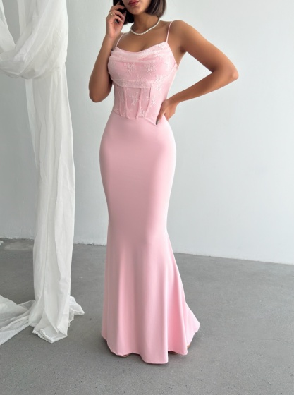 Rochie eleganta lunga din lycra