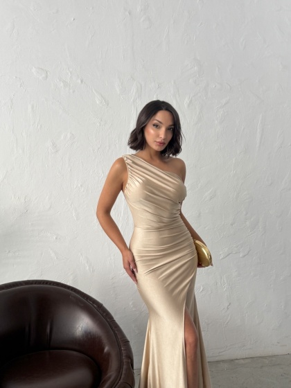 Rochie eleganta lunga din lycra - Img 7