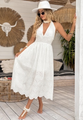 Rochie lunga brodata - Img 2