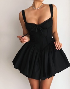 Rochie scurta bufanta baby doll - Img 3