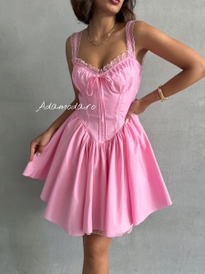 Rochie scurta bufanta baby doll - Img 1