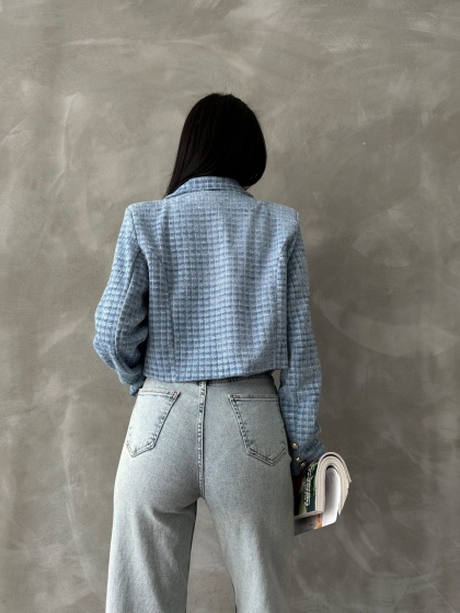 Sacou scurt cu nasturi - Img 3