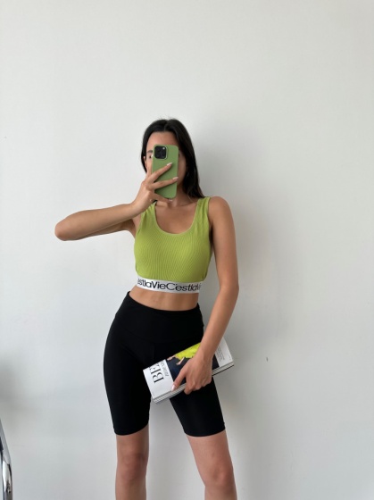 Top crop push-up sport - Img 3