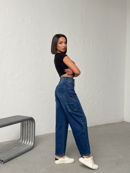 Blugi elastici balon fit - Img 5