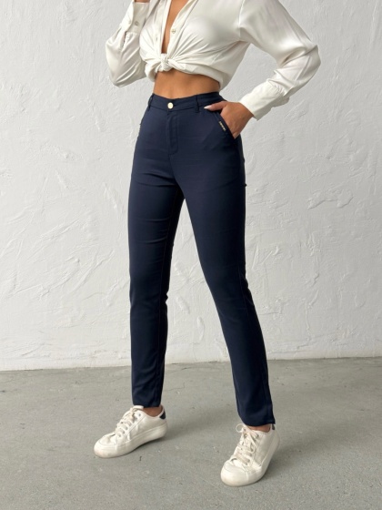 Pantaloni dama elastici simpli