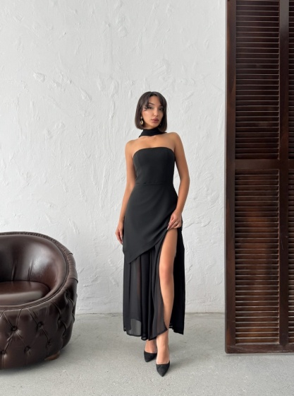 Rochie eleganta lunga cu tull - Img 5