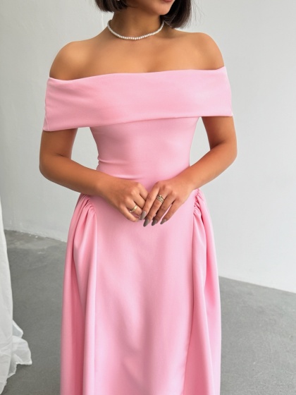 Rochie eleganta pe umeri