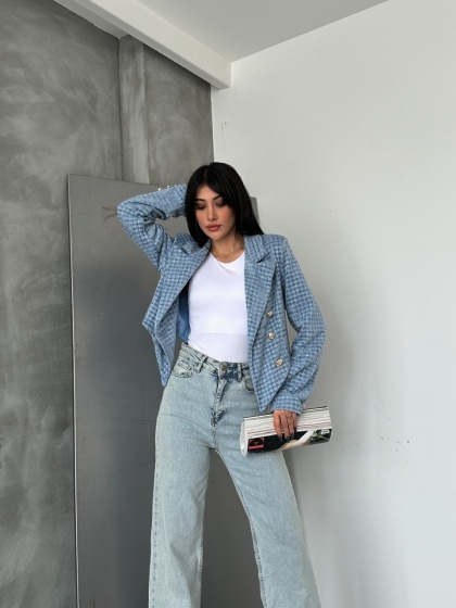 Sacou scurt cu nasturi - Img 4