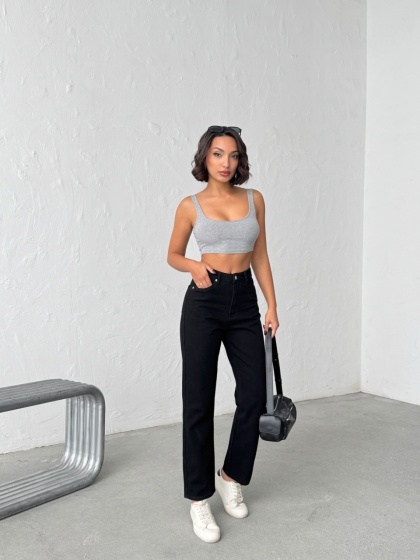 Blugi dama straight fit - Img 8