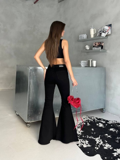 Blugi extra evazati - Img 5