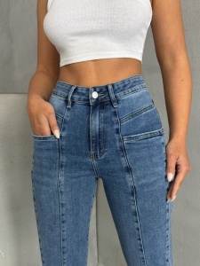 Blugi mom fit elastici - Img 3