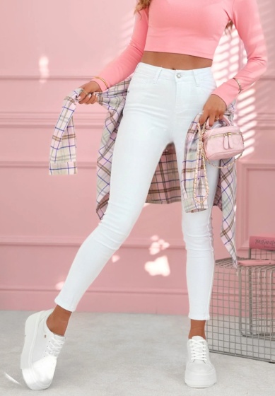 Blugi skinny elastici simpli - Img 2