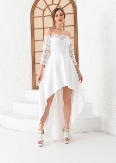 Rochie eleganta cu trena - Img 1