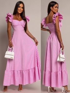 Rochie lunga cu bretele - Img 1
