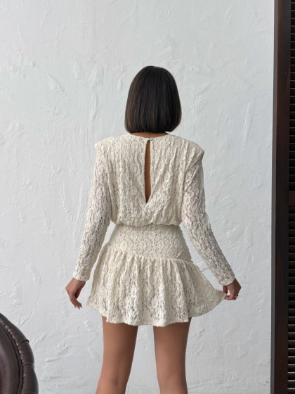 Rochie scurta din dantela - Img 2