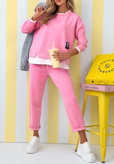 Trening din viscoză hanorac și pantaloni - Img 1