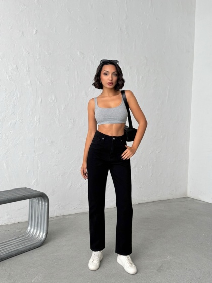 Blugi dama straight fit - Img 5