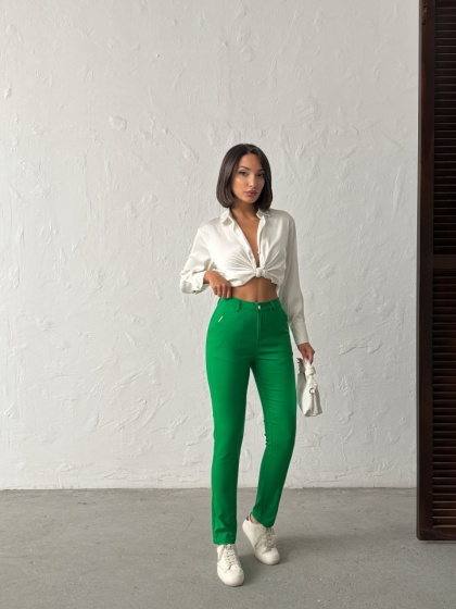 Pantaloni dama elastici simpli - Img 6