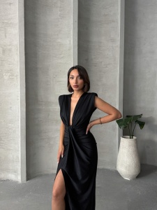 Rochie din lycra cu strasuri - Img 4