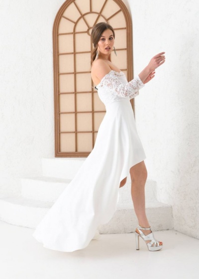 Rochie eleganta cu trena - Img 5