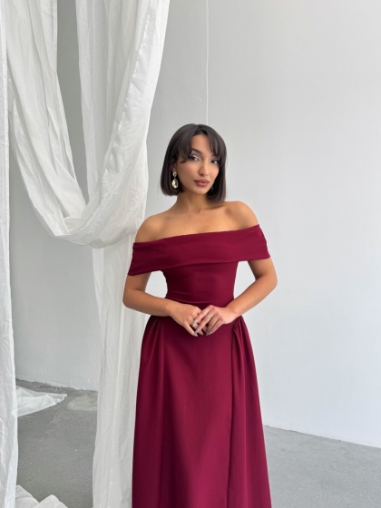 Rochie eleganta pe umeri - Img 7