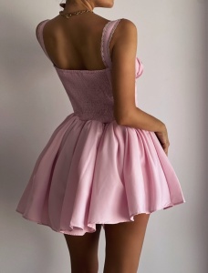 Rochie scurta bufanta baby doll - Img 2