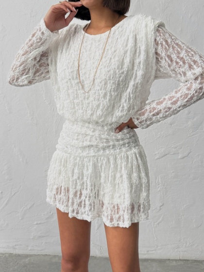 Rochie scurta din dantela - Img 5