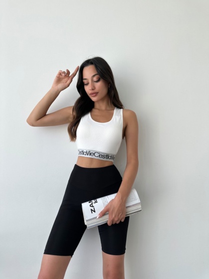 Top crop push-up sport - Img 1