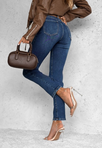 Blugi dama elastici simpli - Img 3