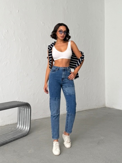 Blugi dama in doua culori - Img 4