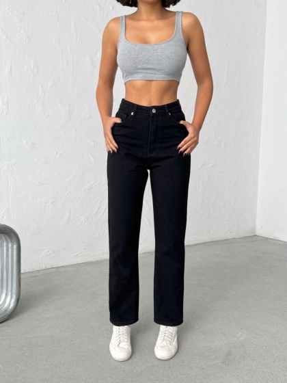 Blugi dama straight fit - Img 3