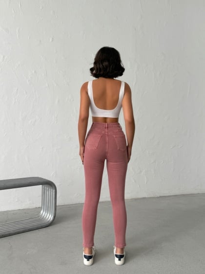 Blugi skinny elastici simpli - Img 2