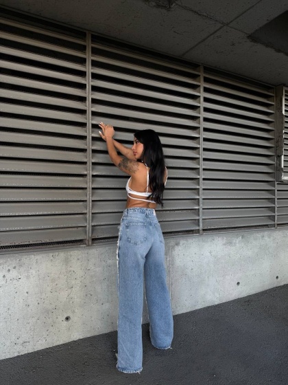Blugi wide leg - Img 8