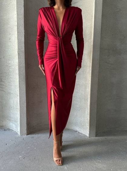 Rochie eleganta din lycra - Img 5