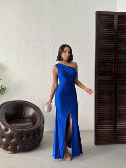 Rochie eleganta lunga din lycra - Img 4
