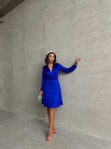 Rochie eleganta scurta din lycra - Img 2