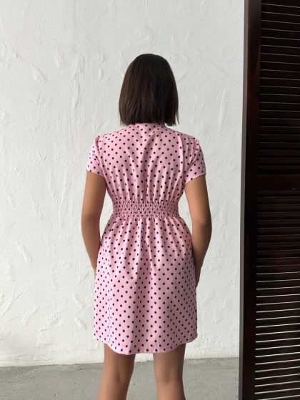 Rochie scurtă cu buline - Img 4